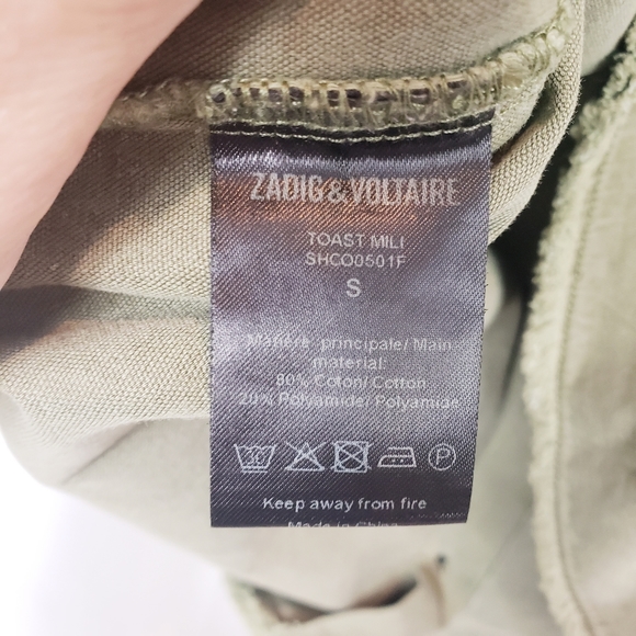 Zadig and Voltaire toast milly military ja… - Picture 8 of 8